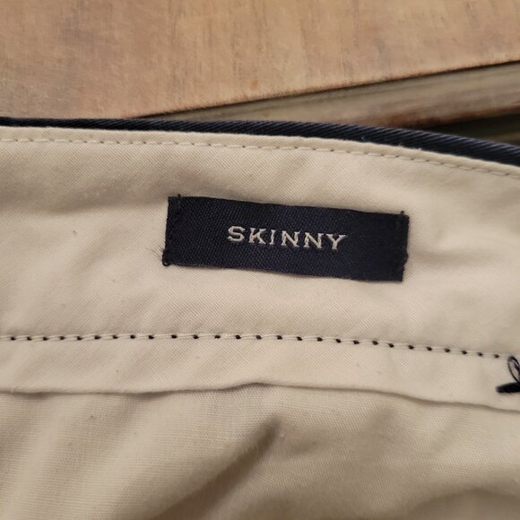 J.Crew Flex Skinny Pants Men’s 36x32 Blue Tapered Fit Semi Formal Chinos - Picture 5 of 9